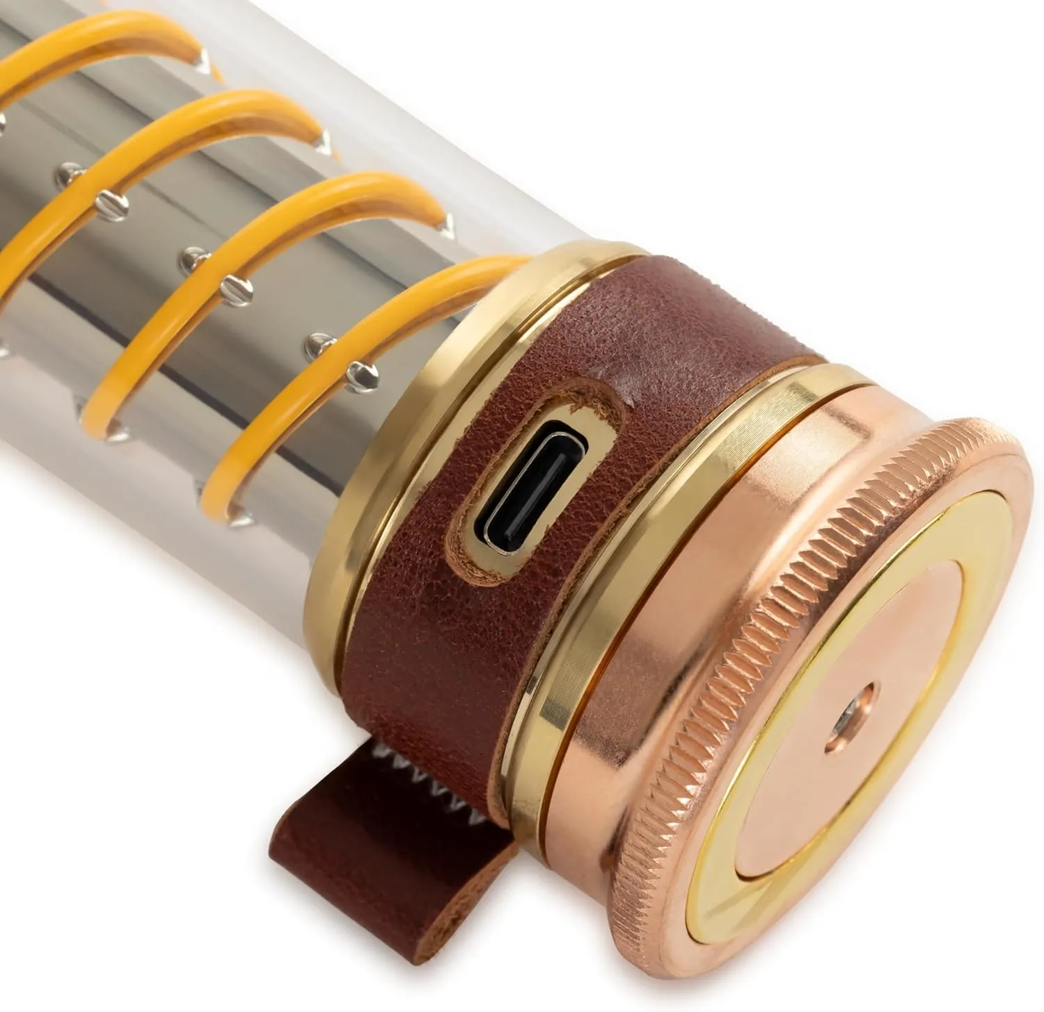Barebones Edison Light Stick – Brass, USB Rechargeable LED Lantern and Flashlight with 7 Modes, 40  Hour Run Time, Camping Essentials with Magnetic Base