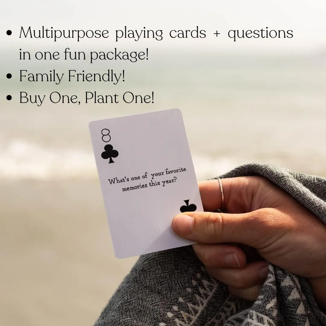 Basecamp Cards Second Edition – 54 Family-Friendly Conversation Cards – Unique Conversation Starters for Deeper Talks & Lasting Memories – Interactive Family Card Games