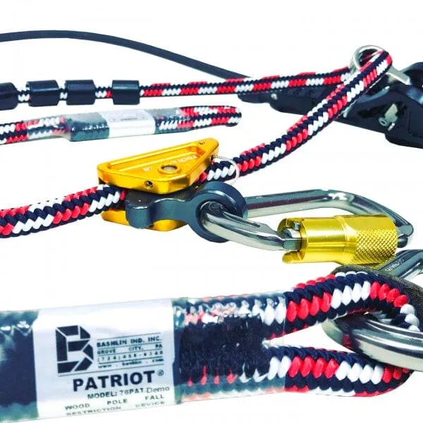 Bashlin Patriot Positioning Lanyard Fall Protection Gear - 76PAT