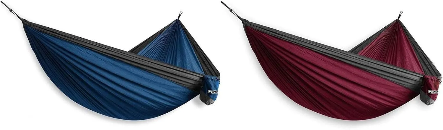 Bear Butt Camping Hammock - Hammock - Camping Gear - 2 Person Hammock - Backpacking Tree Hammock - Double Hammock Camping - Hiking Gear - Portable Hammock for Camping - Travel Hammock - Outdoor Bundle