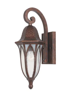 Berkshire One Light Wall Lantern in Burnished Antique Copper