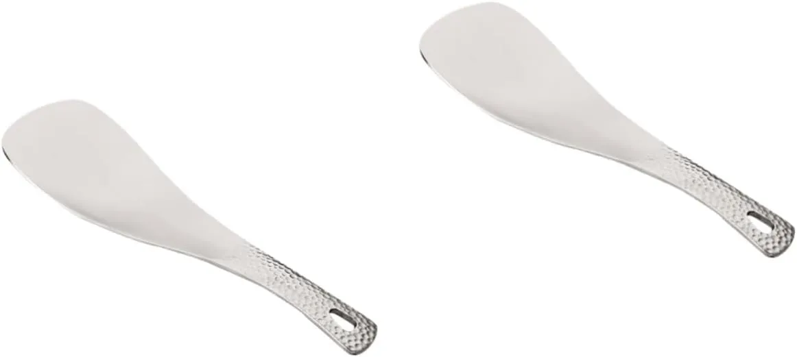 BESPORTBLE 2pcs Camping Titanium Spoon Non-corrosive Cutlery for Outdoor Activities for Picnics Travel Survival Smooth Edges for Eating Lightweight Camping Supply