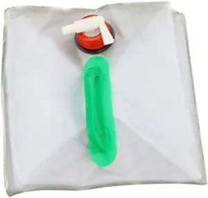 BESPORTBLE Foldable Water Storage Bladder 5 Gallon / 20l Cube Water Bag Portable Outdoor Storage Container