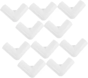 BESPORTBLE Tent Connection Kit 30pcs Plastic Tent Rod Connectors Sturdy Fittings for Replacement Poles Elbow Connectors