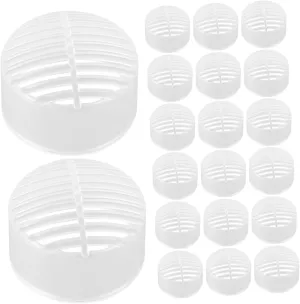 BESTOYARD 100pcs Camping Water Bottle Filters Food-grade Strainers for Cold Brewing Tea Juice Mesh Infuser for Outdoor Convenience Easy Portability Fit for Mineral Water Bottles