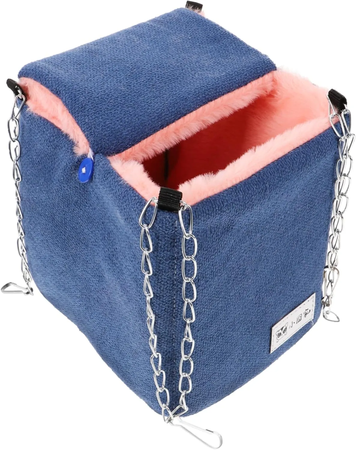 Bird Nest Small Snuggle Pets Bird Nest Hamster Bedding Small Animal Hideout Rat Pet Rats Hamster Bed Fleece Habitat Chinchilla Blanket Animal Hanging Hammock Cage Hammock Cloth