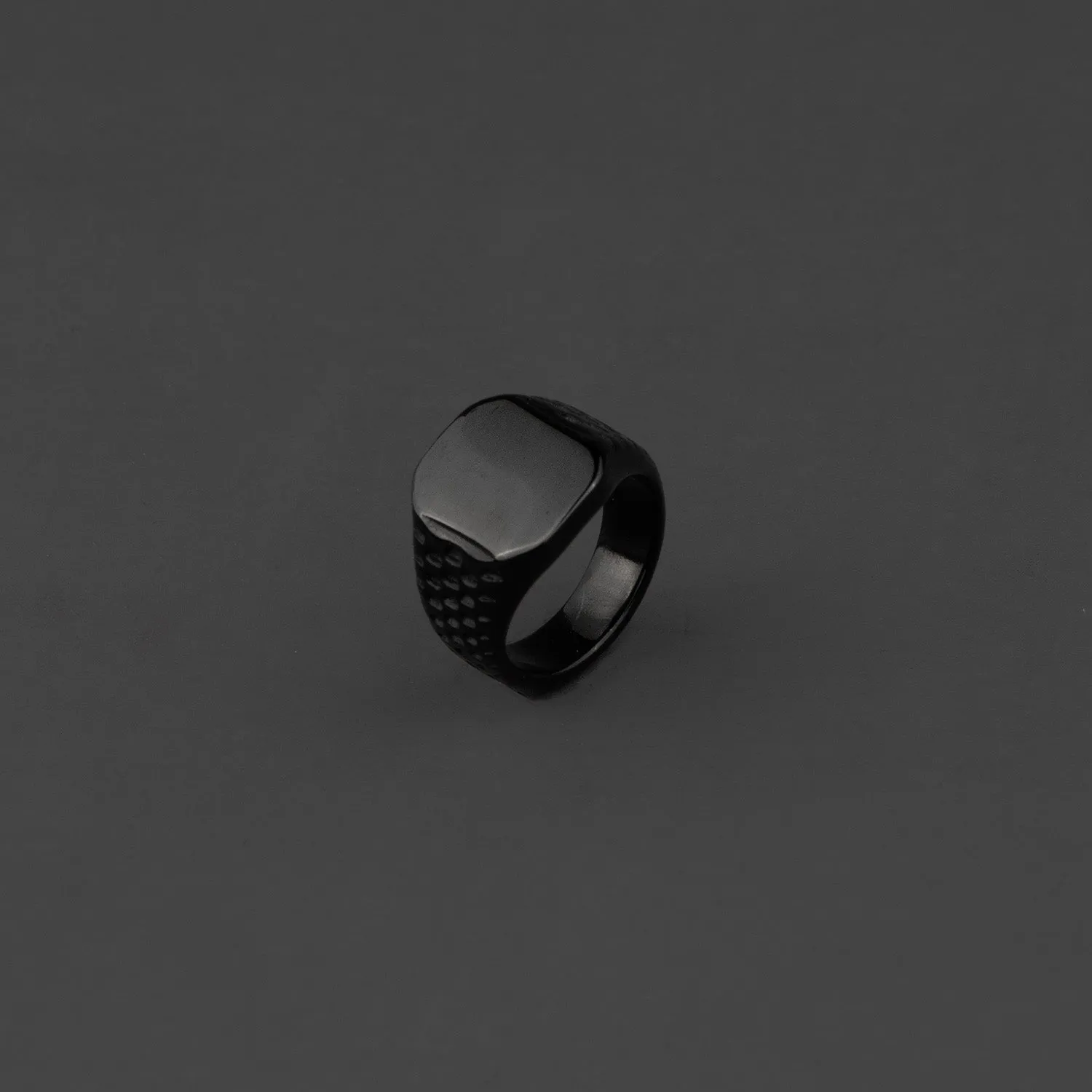 Black Boss Signet Ring