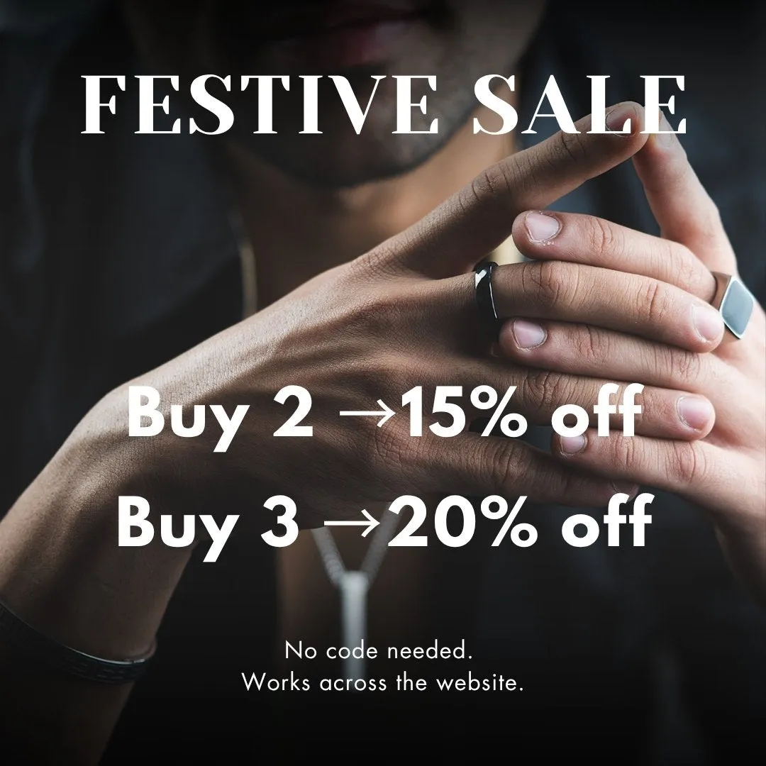 Black Hercules Signet Ring