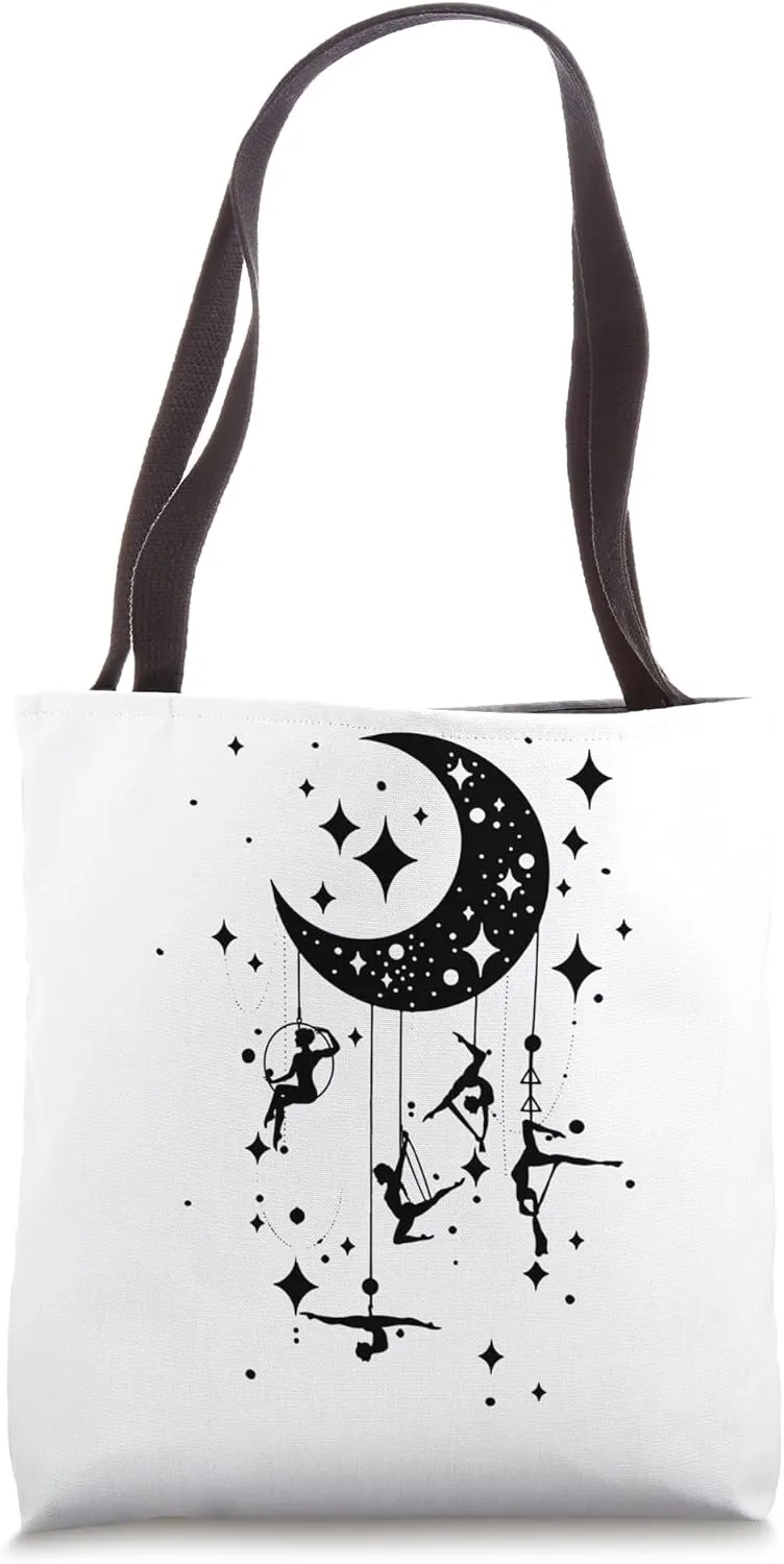 Bohemian Aerialists, Moon Aerial artists Tote Bag