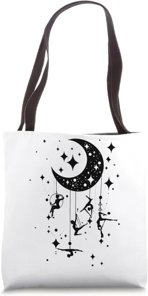 Bohemian Aerialists, Moon Aerial artists Tote Bag