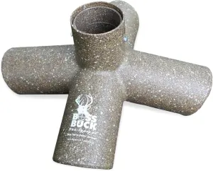 Boss Buck Protein 4 Way Gravity Head, Hunting Durable Gravity Feed Delivery System with 4 Feeding Tubes for 4 Legged Game Feeder