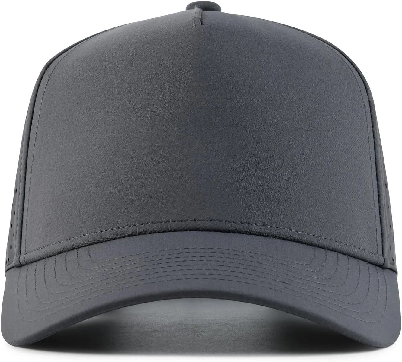 BOTVELA Men Adjustable Snapback Baseball Cap Vented Performance Laser Cut Mesh Hat