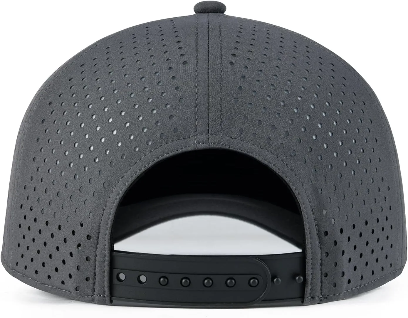 BOTVELA Men Adjustable Snapback Baseball Cap Vented Performance Laser Cut Mesh Hat