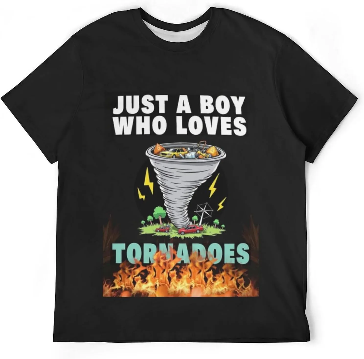 Boy’s Moisture Wicking Undershirt Breathable Short Sleeve Crewneck Tee