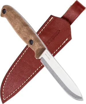 BPS Knives BS1FT SSH - Full-Tang Fixed-Blade Bushcraft Knife - Sharp Stainless Steel - Survival & Outdoor Tactical Camp Knife