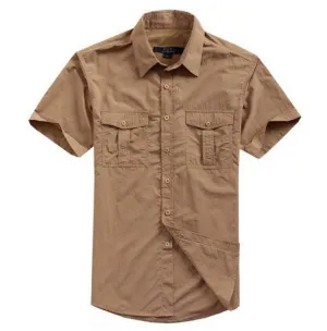 Breathable Short-Sleeved Training Tactical T-Shirt