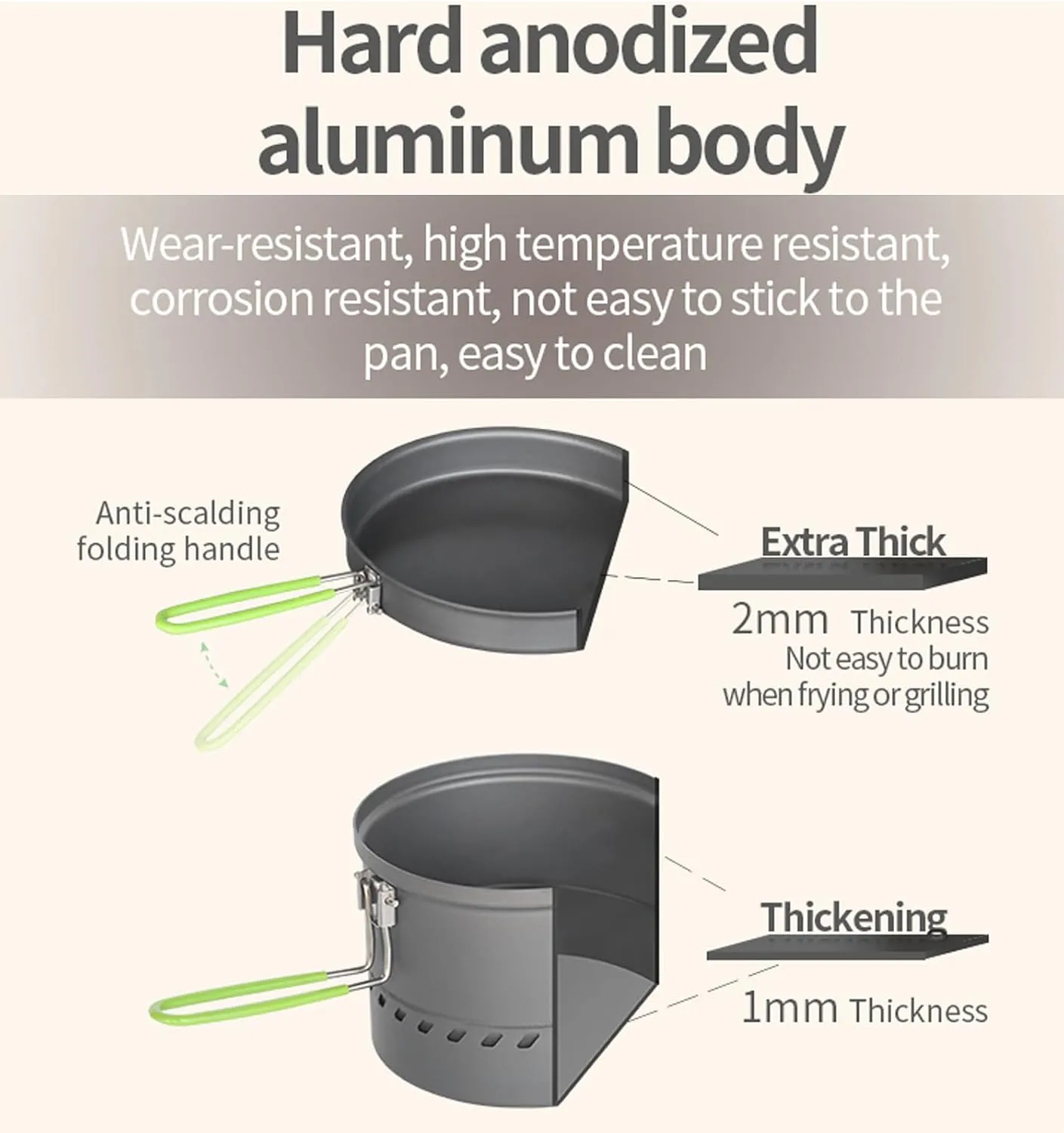 BRS-TS19 Reactor Camping Stove with 1.7L Heat Collecting Pot, 1900W, Windproof, Ideal for 2-3 Person Outdoor Meals