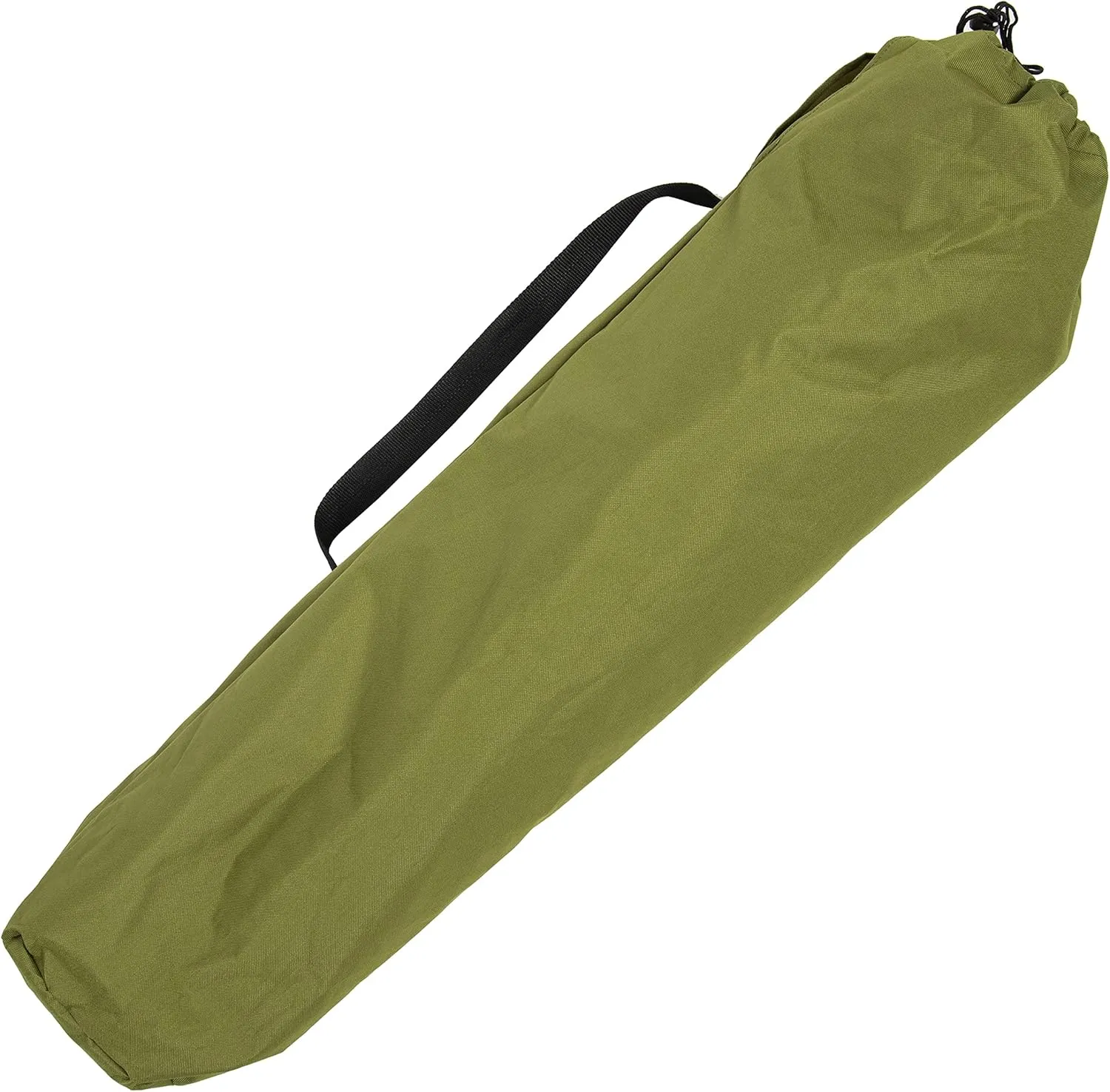 CAMP & GO Portable Max Shade Quad Camping Chair, Cup and Cell Phone Holders and Carrying Bag Included, 36" W x 30" D x 42" H, Moss