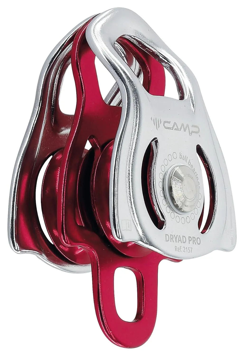 Camp Dryad Pro Pulley - Red/Silver 2016