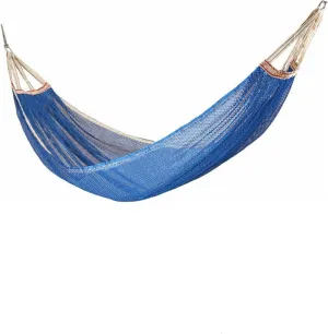 Camp Hammock Swing Travel Hammock Portable Hammock Comfortable Folding Mesh Net Camping Accessories Single Hammock Outdoor Indoor Strong, Blue 4set