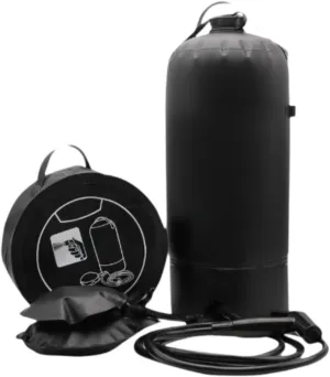 Camp Shower Camping Shower Bag Compact Portable with Hose 11L Bathing Bag for Garden Picnic Beach Washing Car Watering Plants