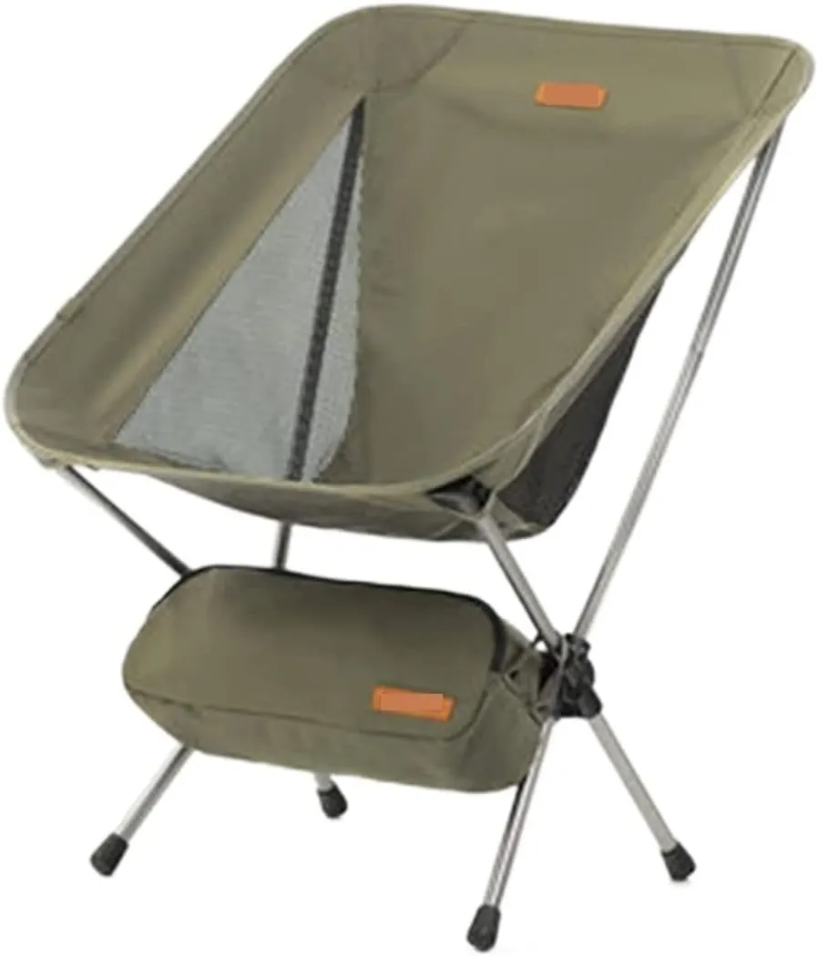 Camping Chair Camp Chair Ultralight Backpack Camping Chair Travel Hiking Foldable Portable Outdoor Beach Backpack Seat, Breathable Double-Sided Mesh s Outdoor Fishing Chair