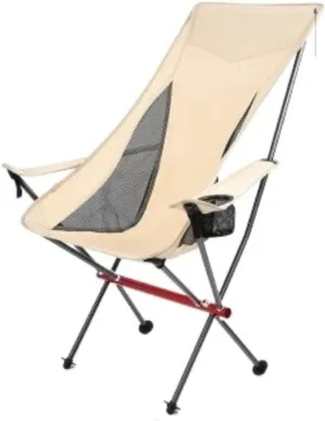 Camping Chair Folding Chairs Lawn Chairs Outdoor Camping High Back Chair Portable Ultralight Seat Collapsible Backpacking Chair With Soft Armrests For Hiking Folding Chair Camp Chair Moon Chair ( Colo