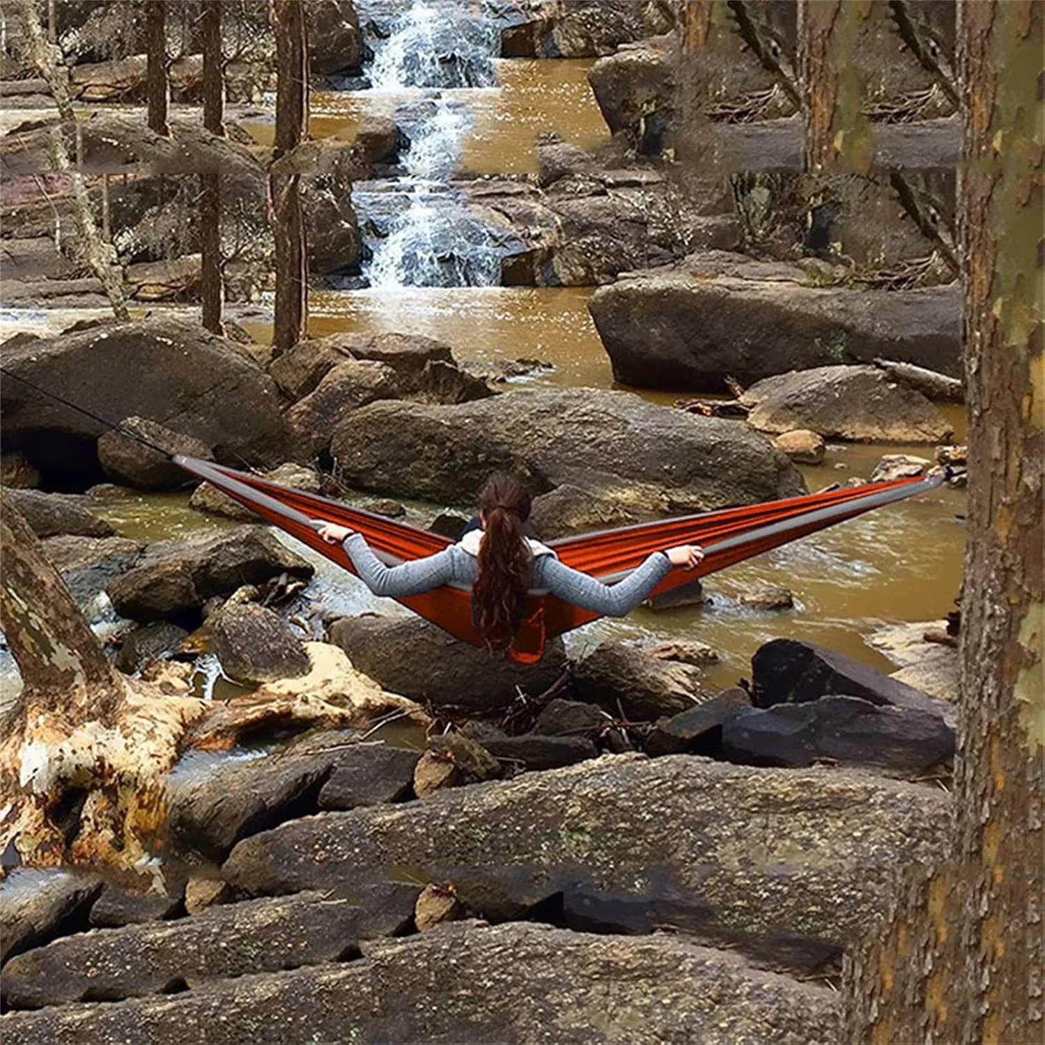 Camping Hammock Camping Hammock Lightweight Hammock Hold Up to Portable Hammocks for Outdoor Garden