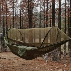 Camping Hammock With Mosquito Net 250x120cm