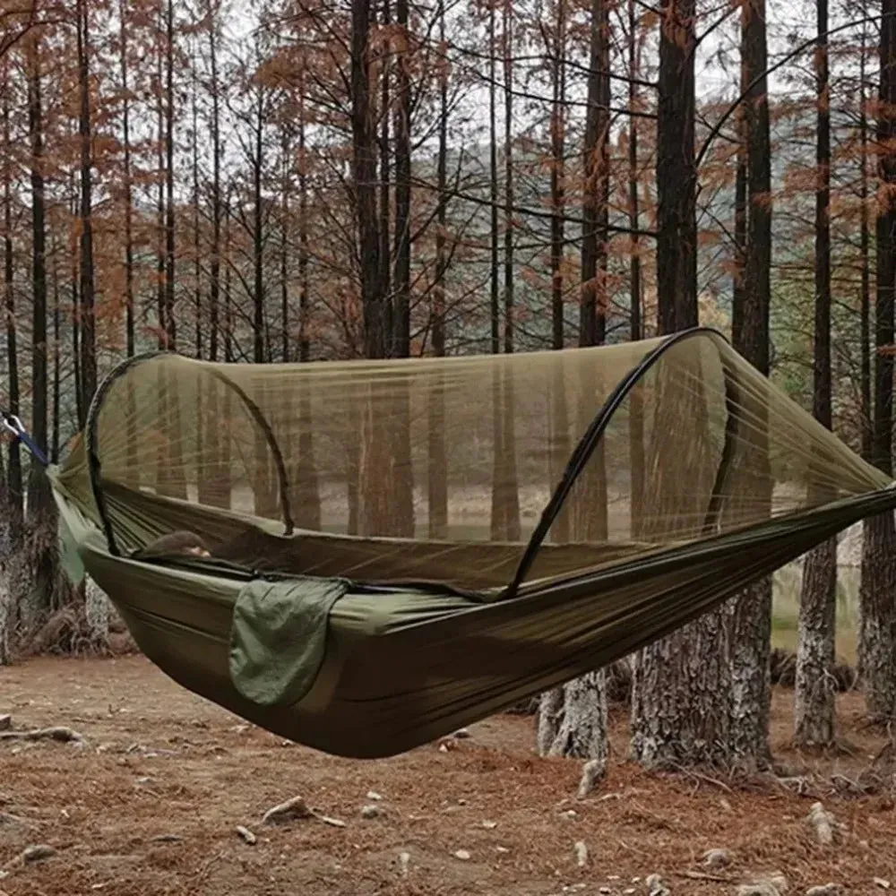Camping Hammock With Mosquito Net 250x120cm