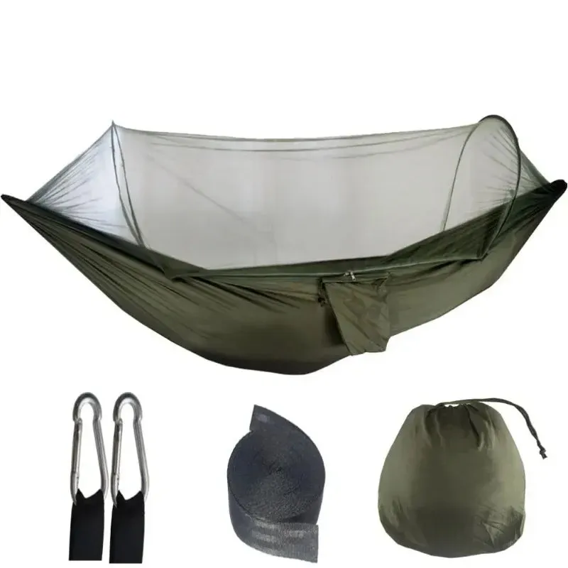 Camping Hammock With Mosquito Net 250x120cm