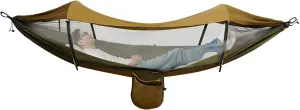 Camping Hammock,Portable Camping Hammock,Heavy Duty Outdoor Hammocks Portable Hammock,Anti-Mosquito and Anti-Sun Camping Hammock,Nylon Hammock Swing,for Camping Backpacking Survival Travel Outdoor