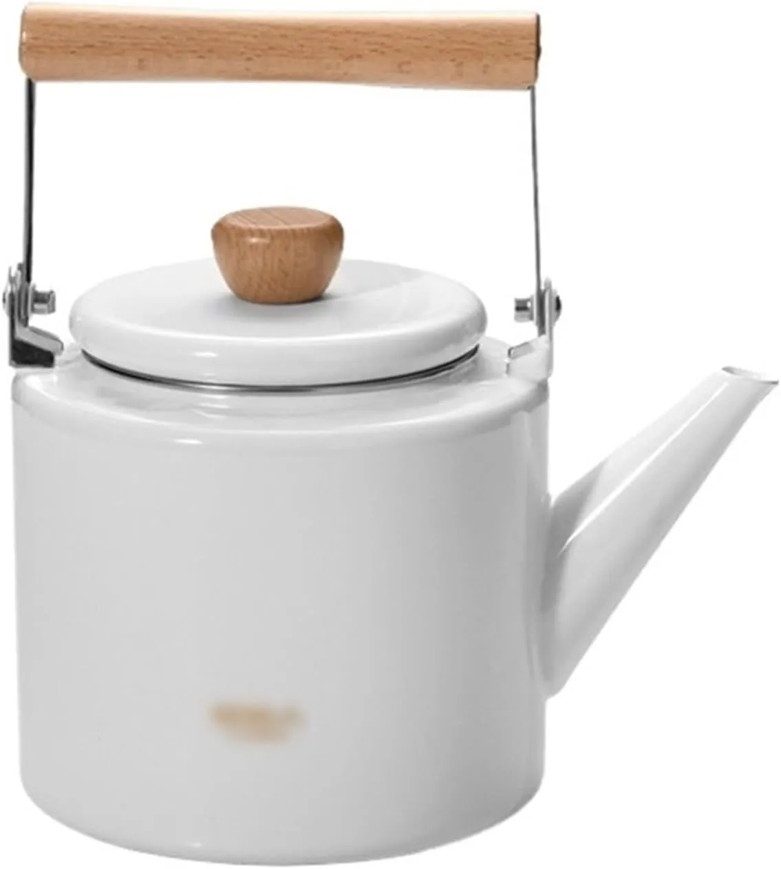 Camping Kettle Camping Kettle Camp Tea Coffee Pot, 2L Enamel Outdoor Campfire Camp kettle, Portable Teapot Fast Heating Boiling Water, Ideal for Hiking Picnic Travel Camping Kettle Camp Tea offee Pot