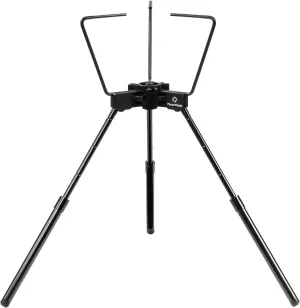 Camping Stove Stand, Backpacking Campfire Tripod with Upper Support, 10.2-14.2 Inch Height Adjustment