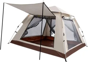Camping Tent Hiking Tent up Tent,Easy to Use Lightweight Beach Tent Fiberglass Pole Quick Setup Family Tent Folding