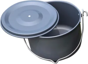 Capacity Hanging Pot for Outdoor Cooking Durable Picnic Cookware for Camping Hiking and Family Dinners Picnic Supply for People