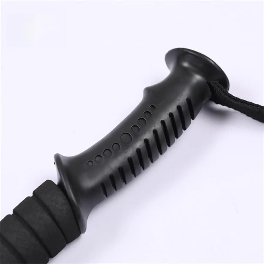 Climbing stick, hiking pole -2 poles with shock-absorbing and quick locking system, extendable, foldable, ultra light, suitable for hiking, camping, mountaineering, backpacking, and walking.