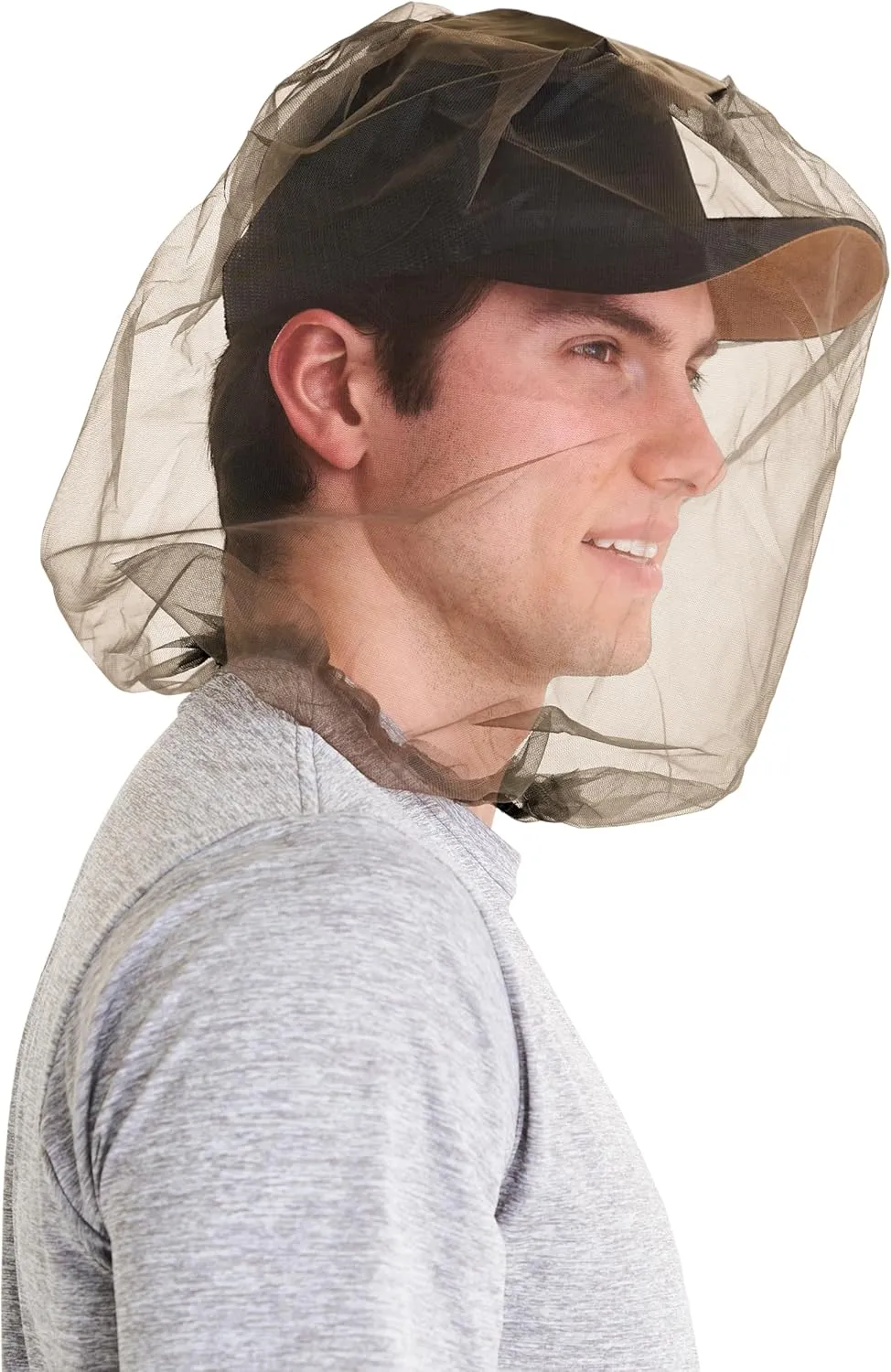 Coghlan's No-See-Um Head Net – Lightweight, Breathable Mesh Netting Protection | ideal for Camping, Hiking.