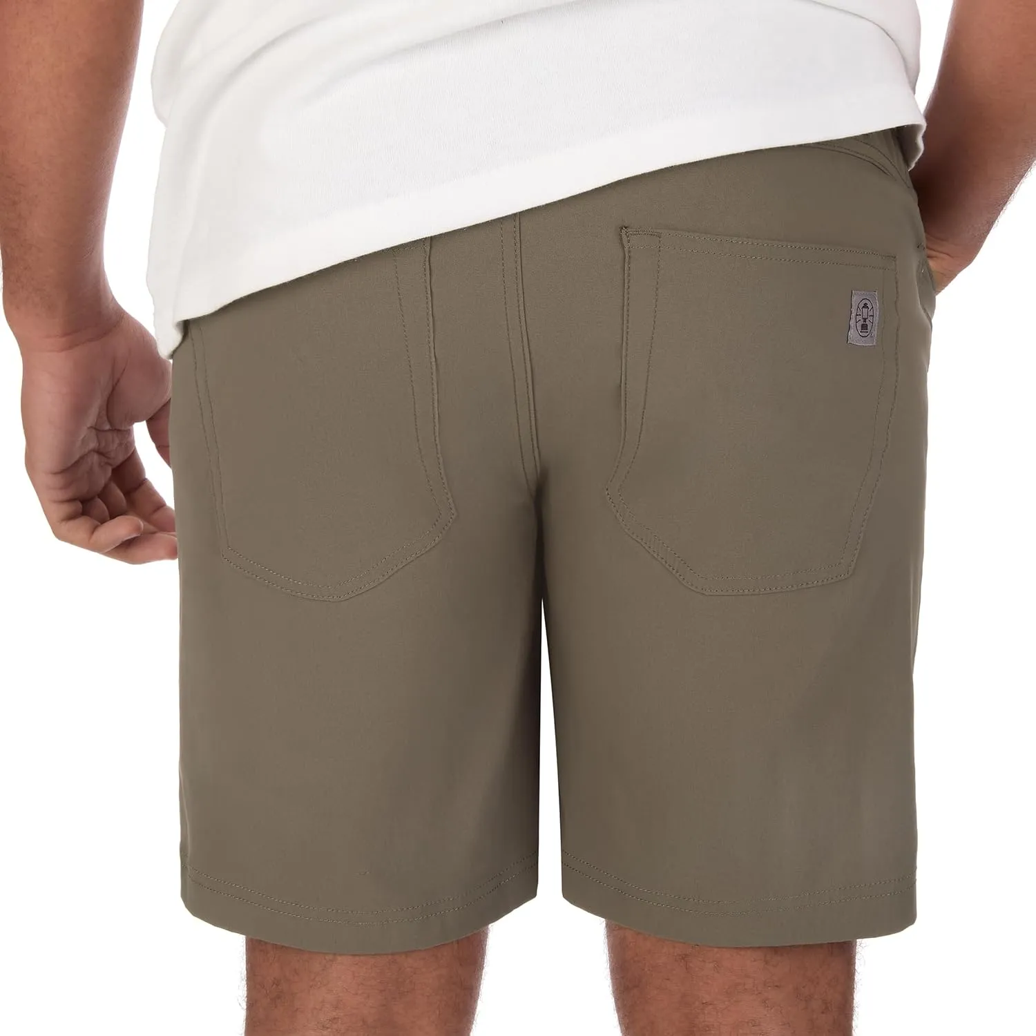 Coleman Mens Water Repellent Ultimate Hiking Shorts - UPF 50  UV-Block, Performance Stretch, Five Pockets