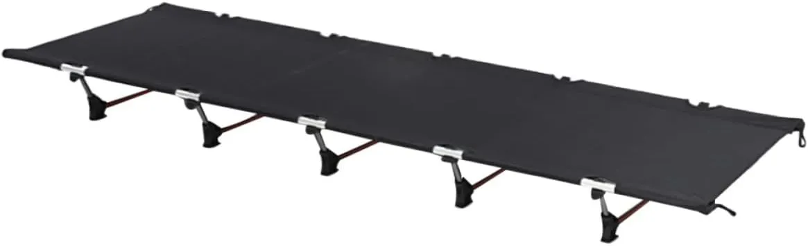 Collapsible Furniture Gear Folding Bed Oxford Fabric Cot Compact for Camping Easy Install Guest Bed