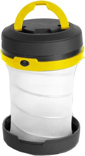 Collapsible LED Camping Lantern Battery Powered LED Operated Lantern Lights Flashlight Portable Lamp Camping Accessories for Emergency Power Outage Hiking Tent Outdoor