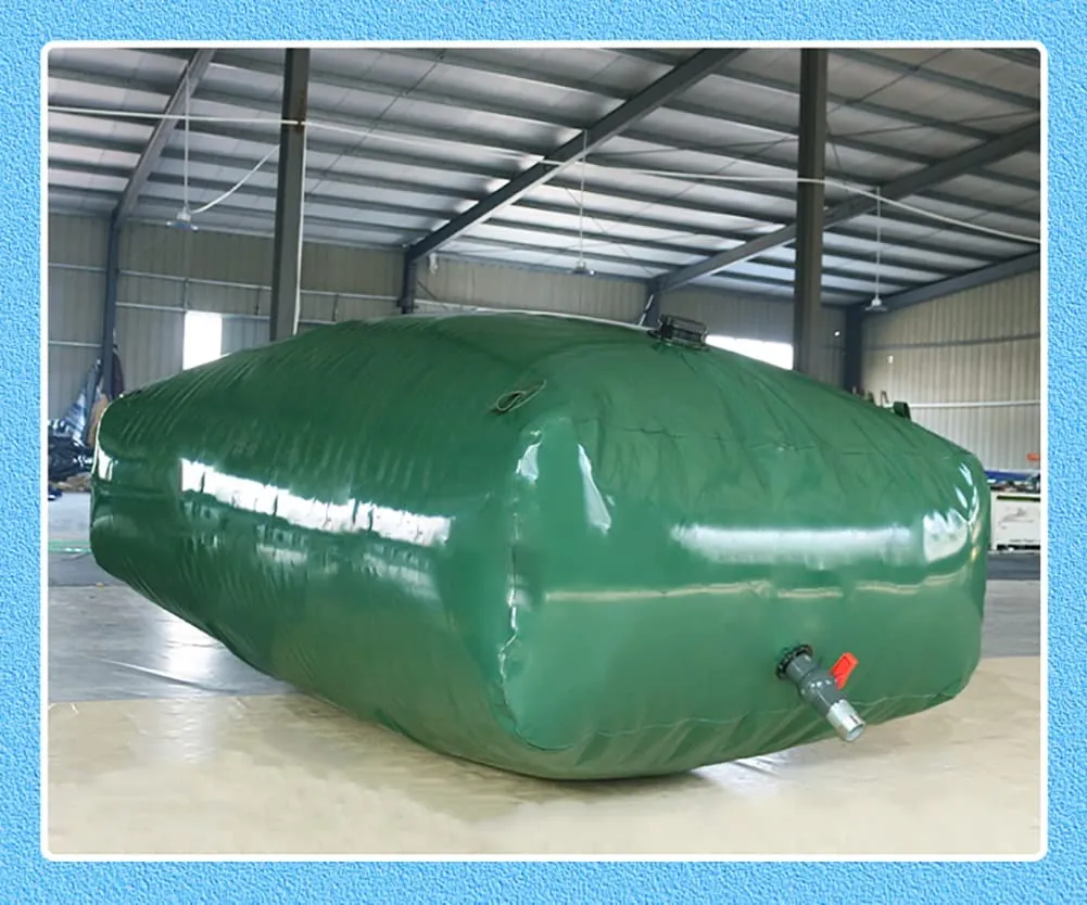 Collapsible Portable Water Tank - 400L/4000L Heavy-Duty PVC Bladder for Emergency Water Storage(6000 L/1585 gallon/3x2x1 m)
