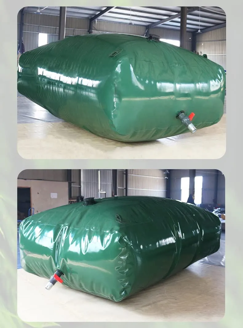 Collapsible Portable Water Tank - 400L/4000L Heavy-Duty PVC Bladder for Emergency Water Storage(6000 L/1585 gallon/3x2x1 m)