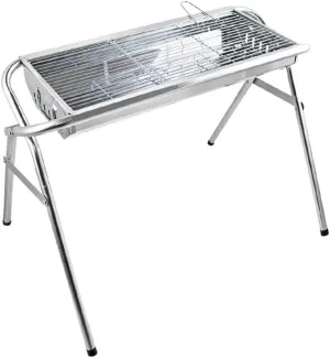 Commercial Portable Barbecue Rack Outdoor Stainless Steel Charcoal Barbecue Stove