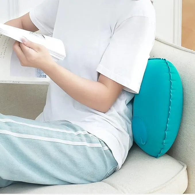 Compression Inflatable Camping Pillow, 2 Pack Camping Inflatable Pillow, Camping Pillow for Sleeping (Green)