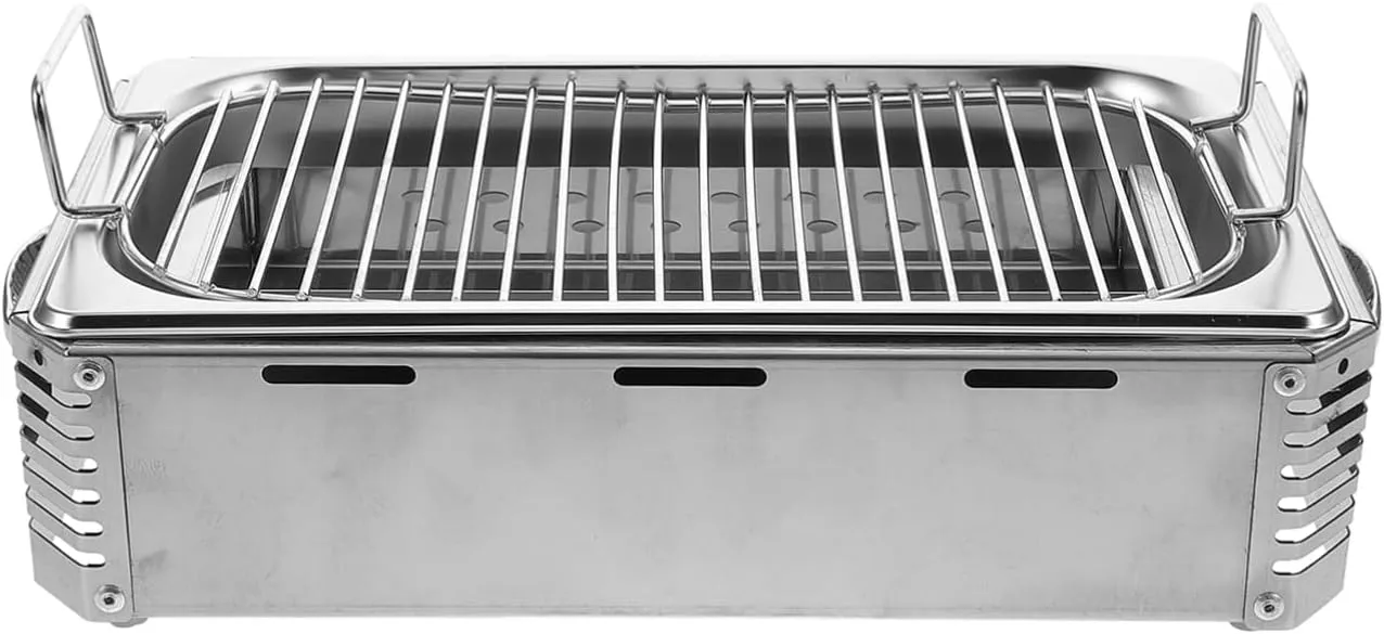 Cooking Barbecue Grill Compact Outdoor Grill Portable Charcoal Bbq for Camping