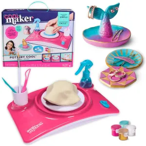 Cool Maker, Pottery Studio, Air-Dry Clay Pottery Wheel Sculpting & Craft Kit, Arts and Crafts Kids Toys for Ages 8 and up (Packaging May Vary)