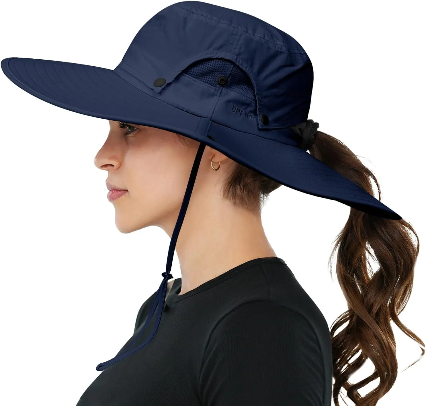 Cooltto Wide Brim Sun Hats with Waterproof Breathable for Fishing, Hiking, Camping，for Men Women Kids
