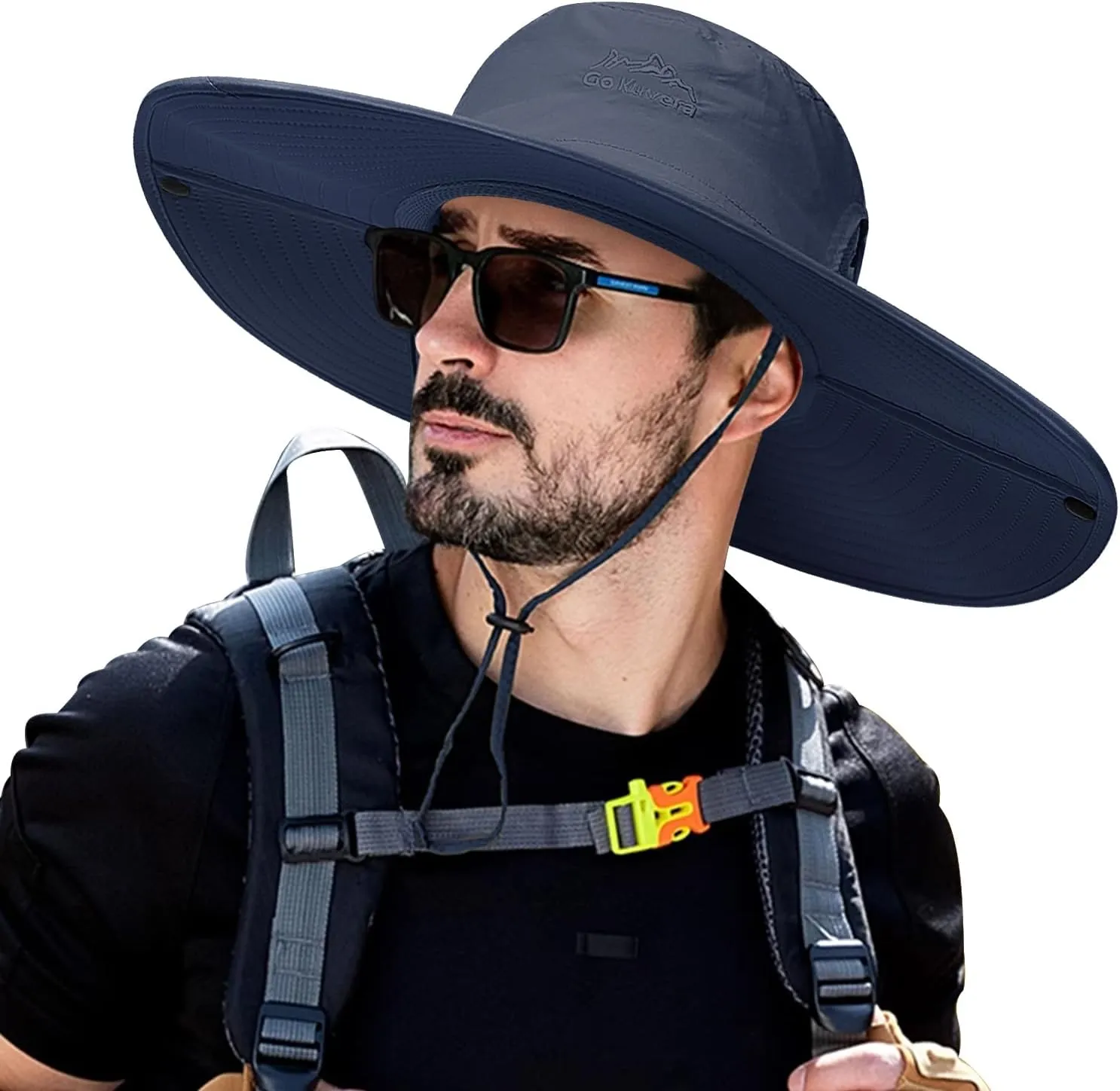 Cooltto Wide Brim Sun Hats with Waterproof Breathable for Fishing, Hiking, Camping，for Men Women Kids