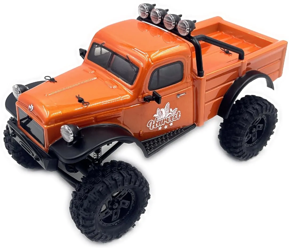 CR18P EVO Harvest - Remote Control Car, RC Crawler 1/18 Scale Off-Road 4WD RTR for Adults (Orange) (HBP1810110-O)